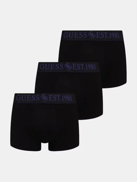 Guess boxerky s JOE černé