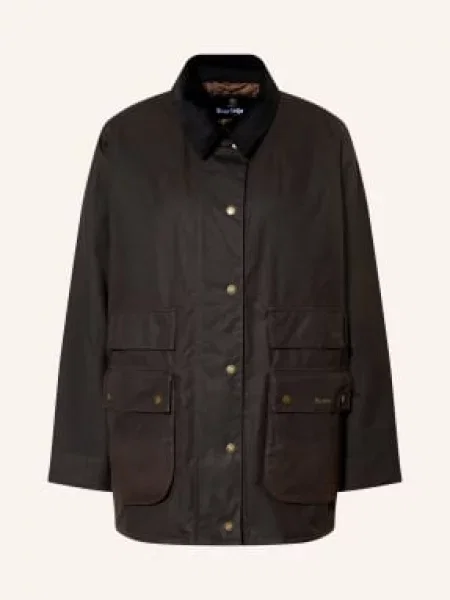 Barbour Polní Bunda Border tmavě hnědá