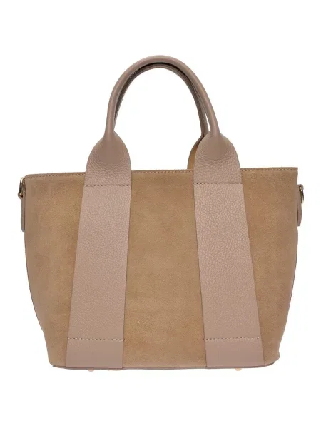 Geantă shopper Luisa Vannini bej