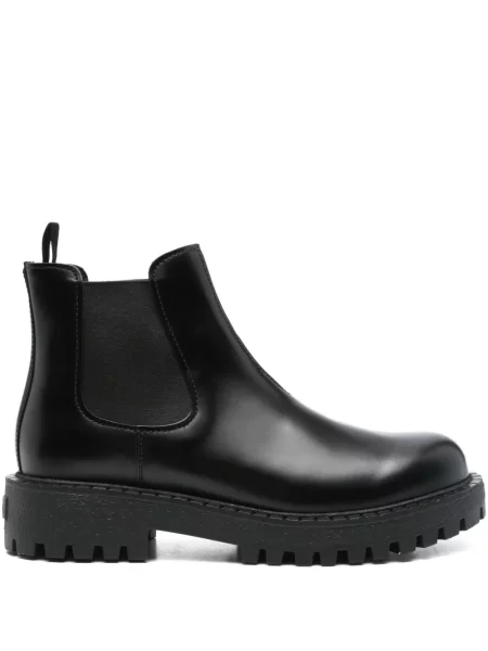 Botine chelsea Prada din piele negru