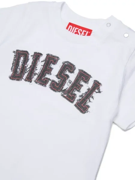 Koszulka dziecięca Diesel biała