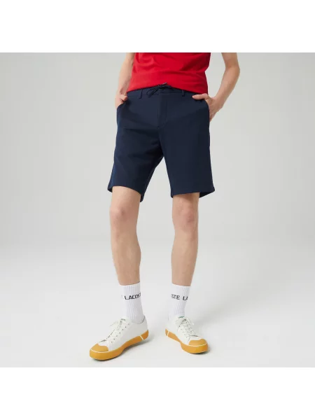 Bermudy Lacoste granatowe