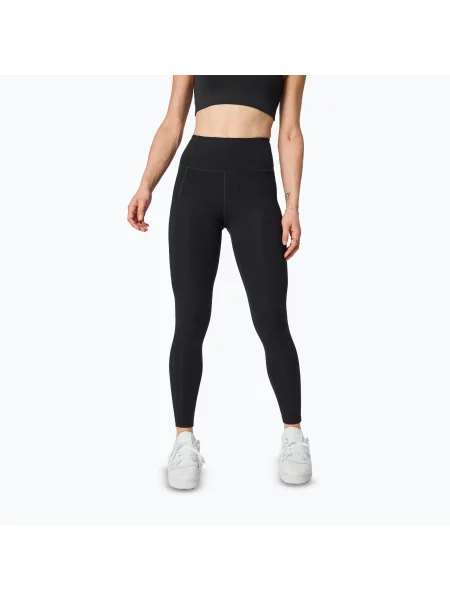 Legginsy treningowe Girlfriend Collective Compressive black czarne