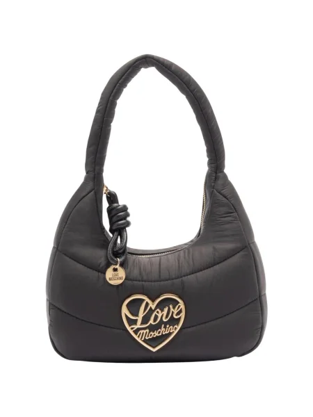 Geanta hobo Love Moschino negru