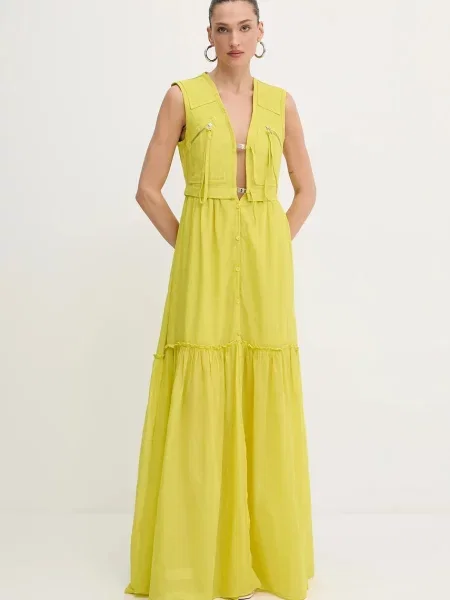Pinko rochie din verde