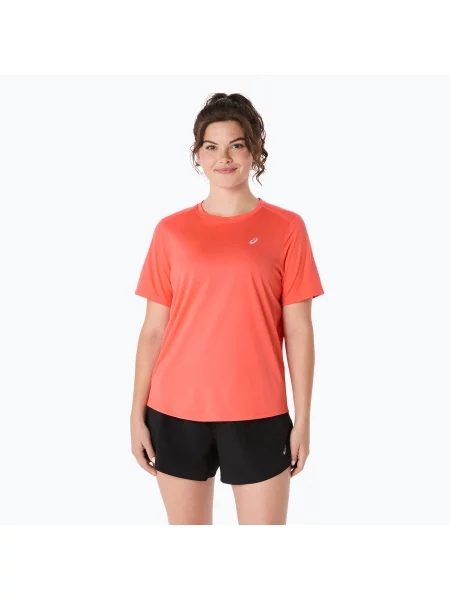 Дамска тениска за бягане ASICS Core coral reef червено