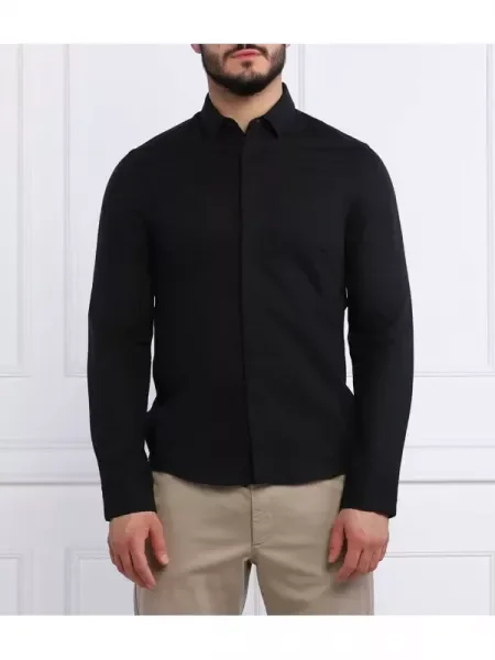 Calvin Klein De in cămașă negru