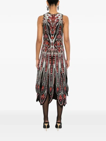 Rochie midi Roberto Cavalli negru