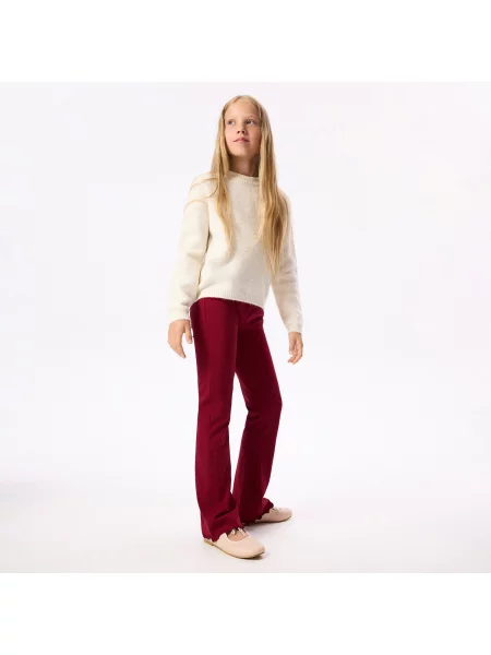 Reserved Bő szárú leggings gesztenyebarna