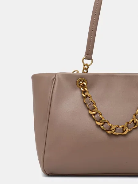 Liu Jo torebka shopper beżowa