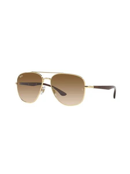 Ray-Ban okulary przeciwsłoneczne złoty brązowe