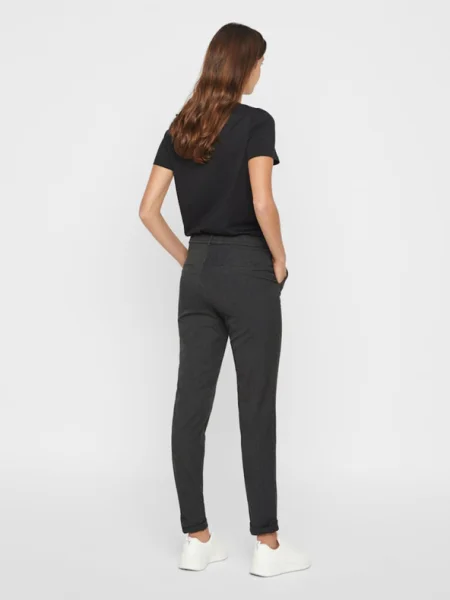 VERO MODA Nadrág Maya antracit szürke
