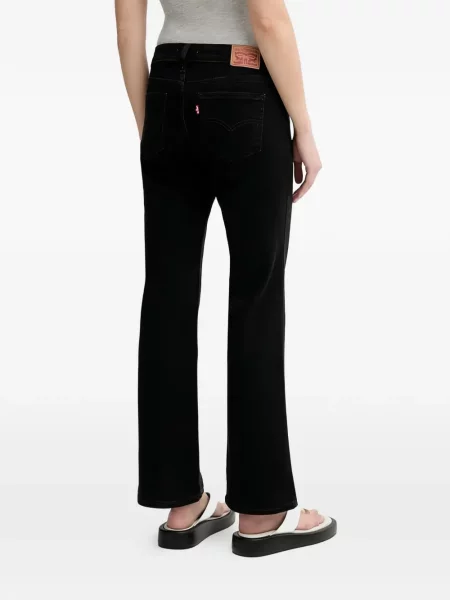 Curea Levi's® cu broderie cu cataramă cu dungi albastru