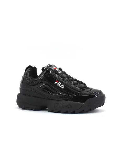 Sneakersy Fila skórzane czarne