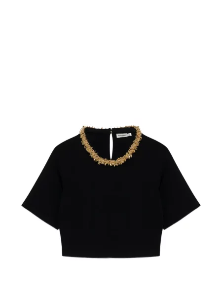 Top Simkhai tricotate negru