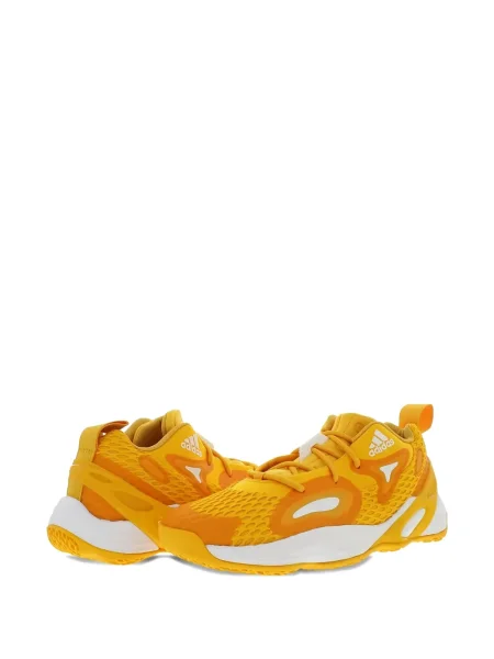 Sneakerși Adidas Solar cu șireturi cu dungi din dantelă negru