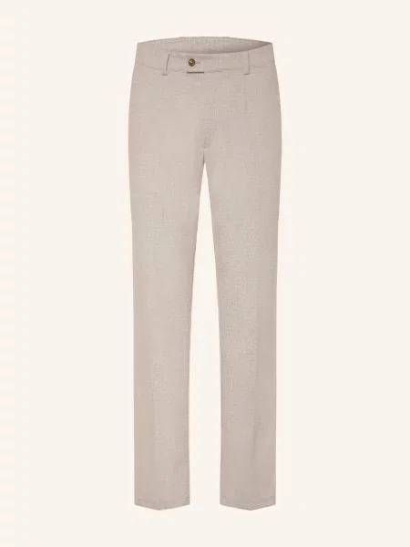 Cg Club Of Gents Oblekové Kalhoty Cg Orlando Slim Fit Z Džerseju 22 beige béžové