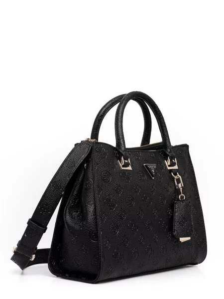 Geantă messenger Guess negru