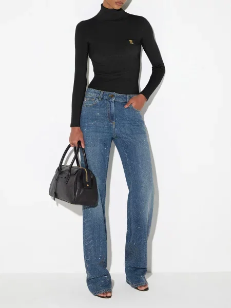 Носки Elisabetta Franchi для гольфа черные