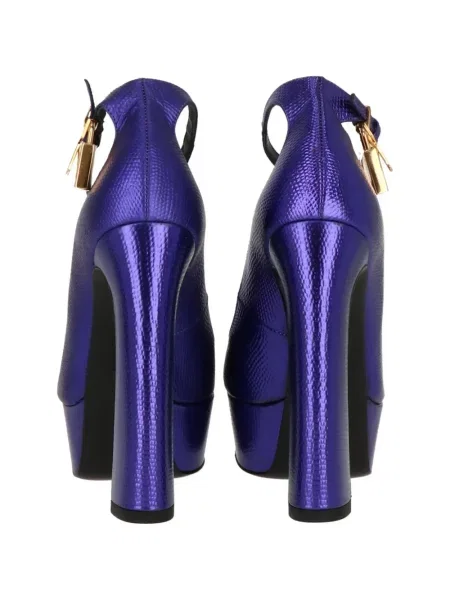 Sandale Tom Ford cu platformă violet