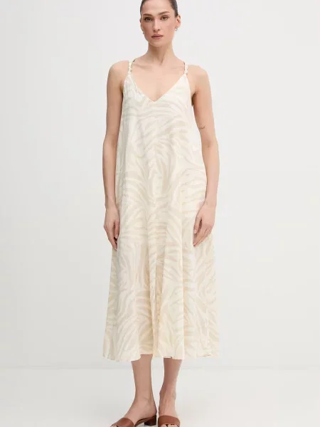 Dkny rochie cu in bej