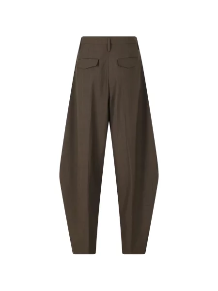 Pantaloni Herskind conici maro