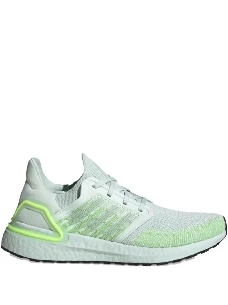 Top Adidas alergare cu decolteu în V alb