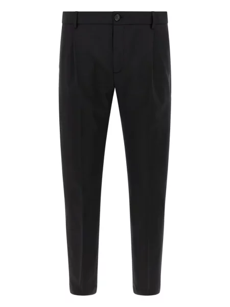 Pantaloni Department 5 de lână plisate negru