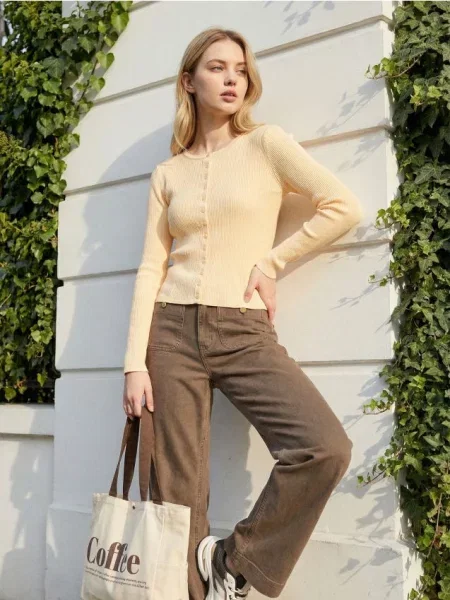 Кардиган жовтий