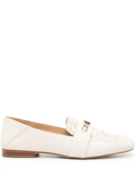 Pantofi loafer Michael Michael Kors din piele cu imagine roz