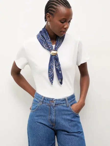 Answear.LAB t-shirt z apaszką