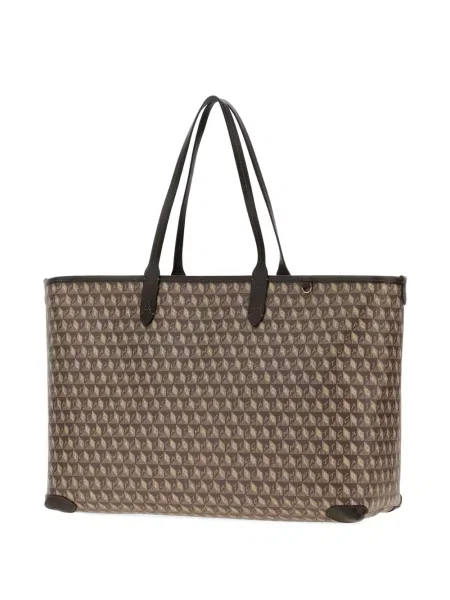 Geantă shopper Anya Hindmarch maro