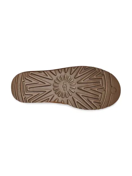 UGG Кожени чехли Classic Bailey Bow II кафяво