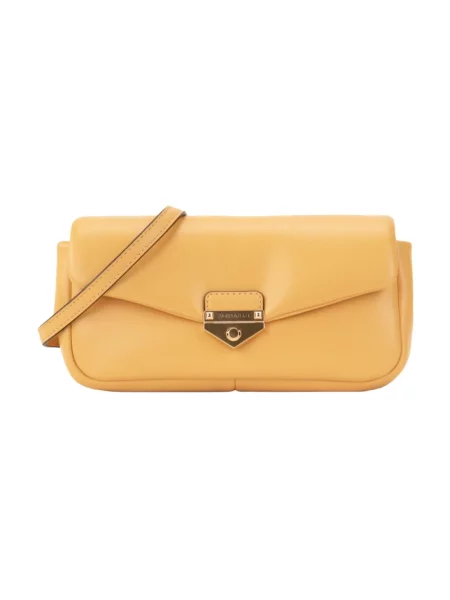 Torebka crossbody Michael Kors skórzana pomarańczowa
