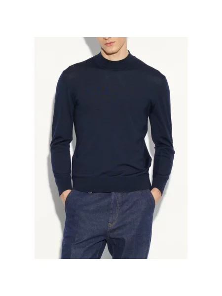 Sweter Paolo Pecora wełniany czarny