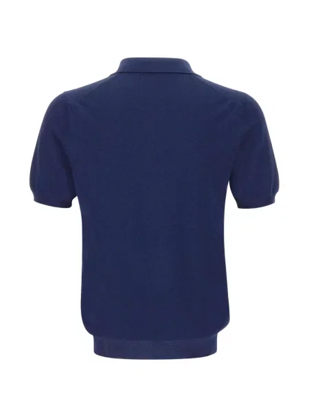 Gulerat tricou polo Gran Sasso albastru