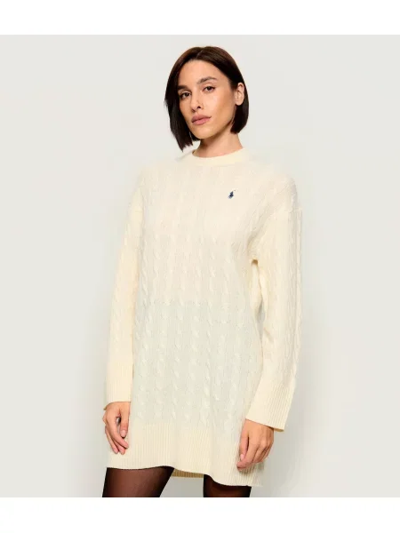 POLO RALPH LAUREN De lână rochie cu adaos de cașmir