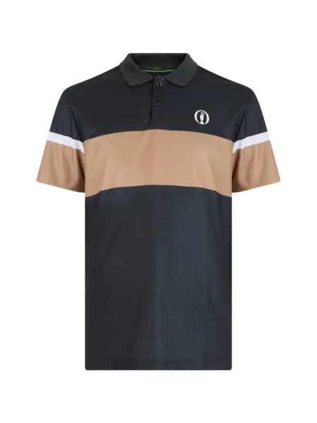 Scurt tricou polo Boss negru