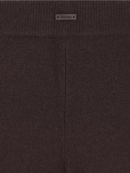 Pantaloni Max Mara de lână maro