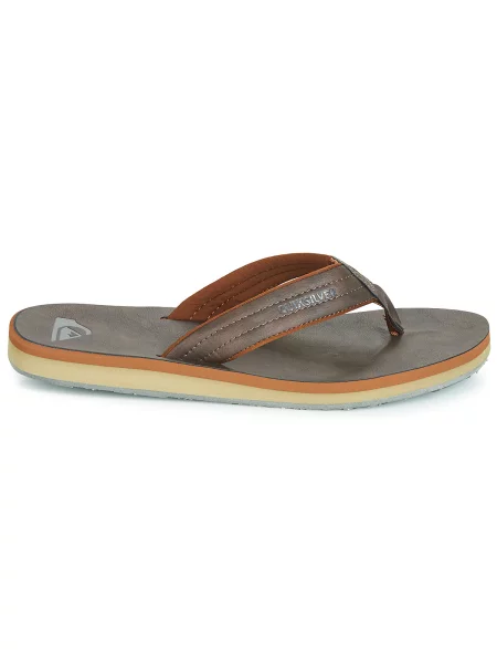 Natikače Quiksilver od nubuka smeđa