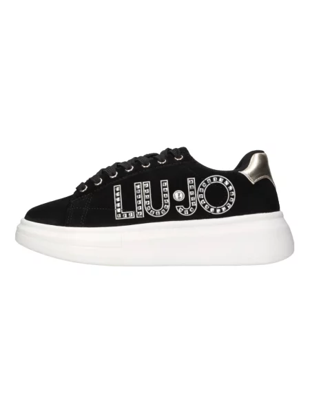 Sneakersy Liu Jo skórzane czarne