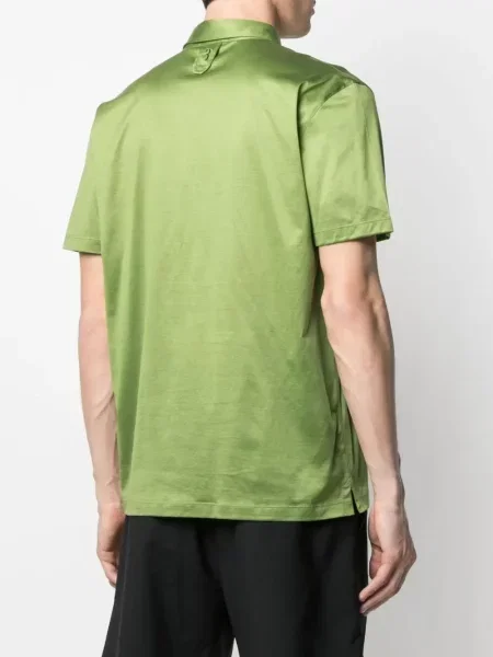 Polo Billionaire cu broderie verde