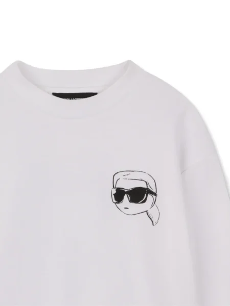 Bluza dziecięca Karl Lagerfeld biała