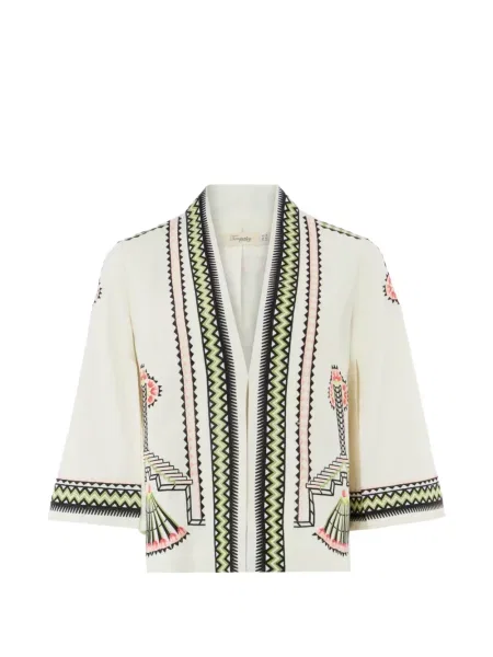 Geacă Temperley London cu broderie de in