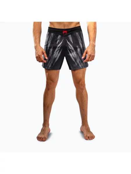 Pantaloni scurți de antrenament pentru bărbați Venum Demon Fight black/grey negru