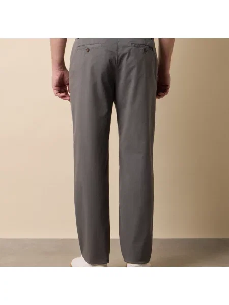 Сhinosy Brooks Brothers z twillu szare
