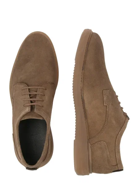 ABOUT YOU Pantofi cu șireturi Luke caramel maro
