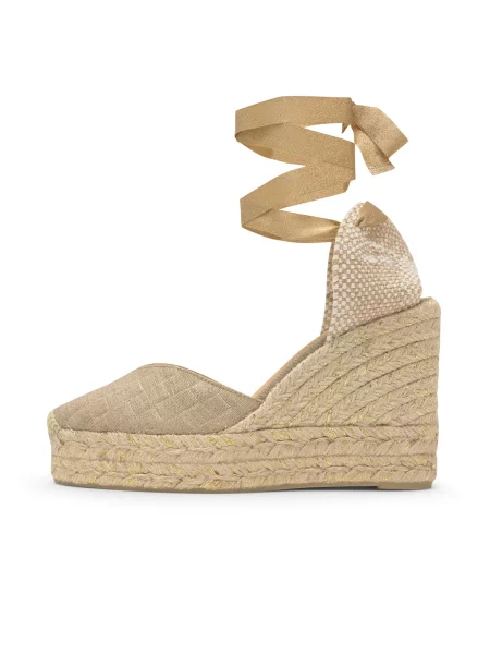 Espadrilky Castañer béžové