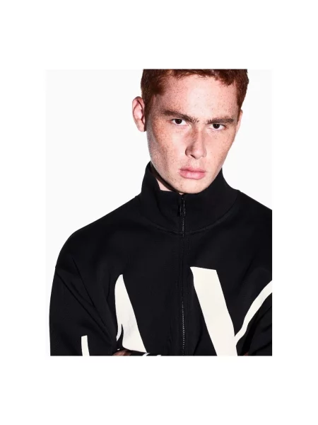 Mikina Armani Exchange čierna