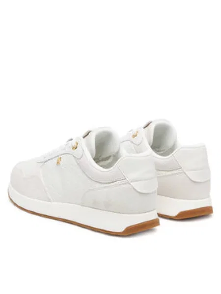 Tommy Hilfiger Laisvalaikio batai Th Runner Monogram Kreminė